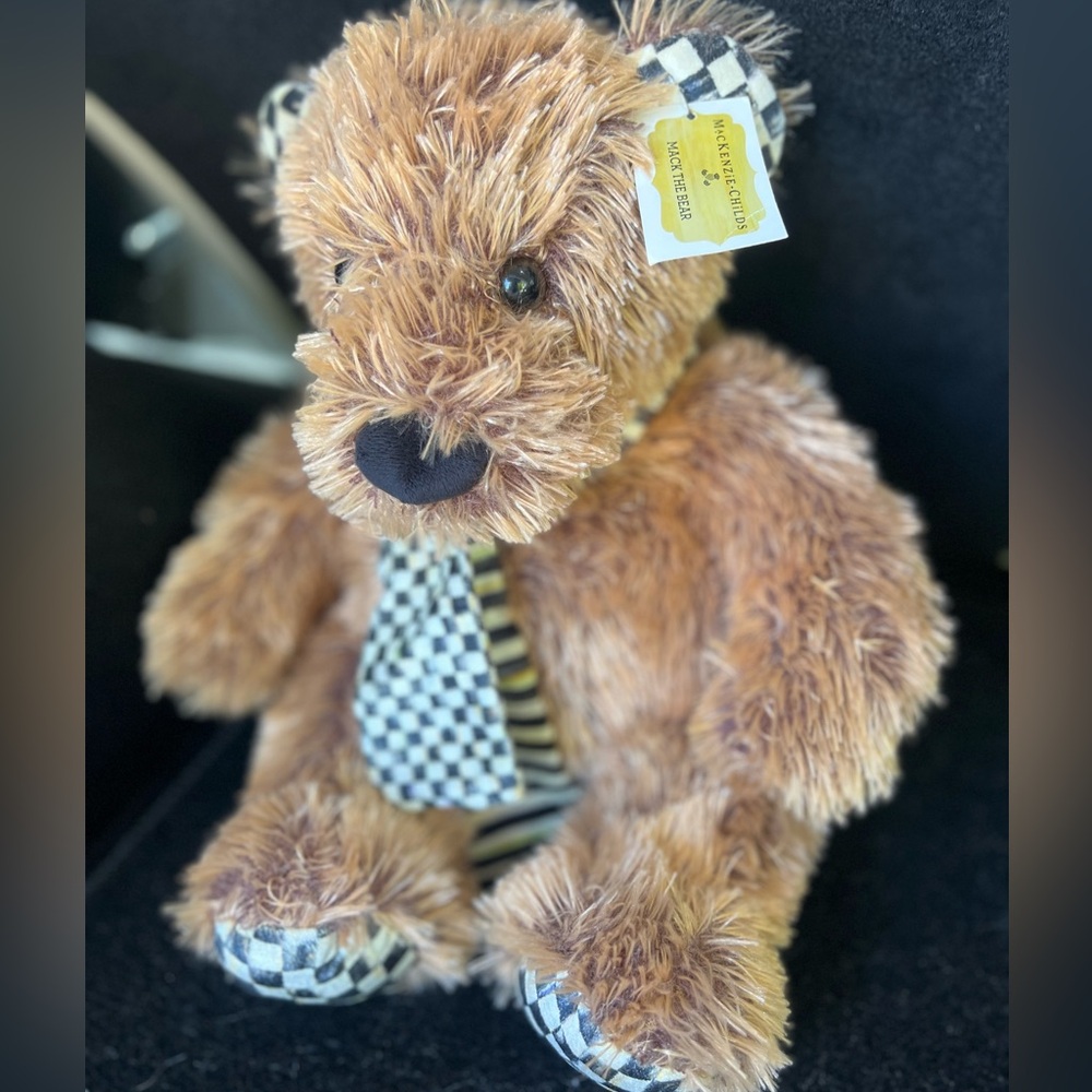 MacKenzie Child’s Mac the Bear NWT